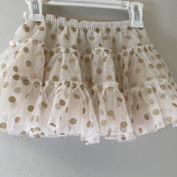 Glitter Polka Dot Tulle Skirt, pant, & top bundle - Picture 10 of 11